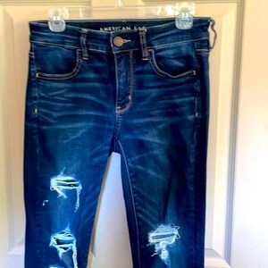 American Eagle distressed jeans